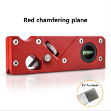 Load image into Gallery viewer, Manual Chamfer Planer Carpentry Woodworking Flattening Tool Wood Planer Chamfering and Trimming Woodwork Edge Knife Corner Plane