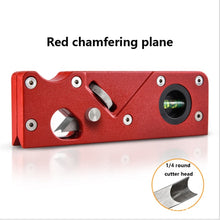 Load image into Gallery viewer, Manual Chamfer Planer Carpentry Woodworking Flattening Tool Wood Planer Chamfering and Trimming Woodwork Edge Knife Corner Plane