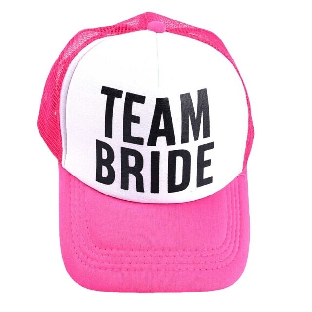 Bride Baseball Hat Bridal Wedding Party Trucker Cap