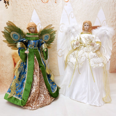 Christmas Angel Dolls Home Decor New Year Noel Christmas Tree Ornaments Angel Navidad  Decoration Kids New Year Gift Natale