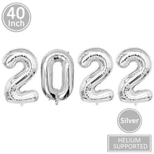 Load image into Gallery viewer, Happy New Year 2022 Foil Balloons 2021 Merry Christmas Eve Party Decorations For Home Ornaments Santa Claus Tree Xmas Snowman