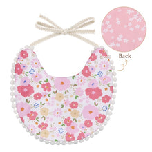 Load image into Gallery viewer, 3Pcs Baby Headband Tassel Saliva Towel Floral Print Newborn Double Side Bibs Boys Girls Bandana Burp Cloths Feeding Smock Stuff