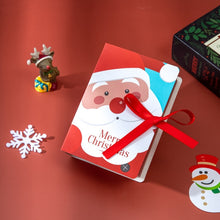 Load image into Gallery viewer, 4Pcs Book Shape Merry Christmas Candy Boxes Bags Christmas Santa Claus Gift Box Navidad Natal Noel Party Decoration Supplies