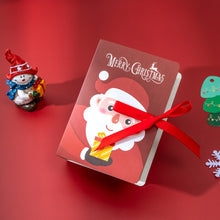 Load image into Gallery viewer, 4Pcs Book Shape Merry Christmas Candy Boxes Bags Christmas Santa Claus Gift Box Navidad Natal Noel Party Decoration Supplies