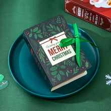 Load image into Gallery viewer, 4Pcs Book Shape Merry Christmas Candy Boxes Bags Christmas Santa Claus Gift Box Navidad Natal Noel Party Decoration Supplies