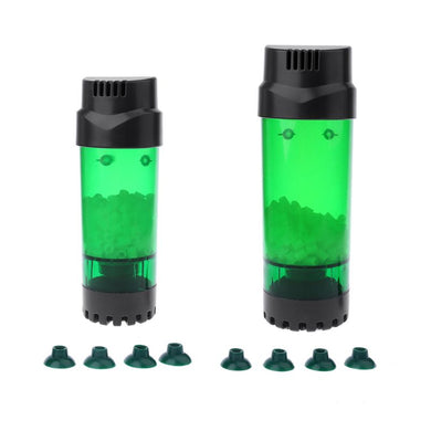 2021 New Aquarium Fluidized Moving Bed Filter Bubble Bio Media Filter Fish Tank Sponge Filter With Sucker