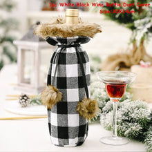 Load image into Gallery viewer, 2022 New Year Gift Xmas Santa Wine Bottle Dust Cover Noel Christmas Decorations for Home Natal Navidad 2021 Dinner Table Decor