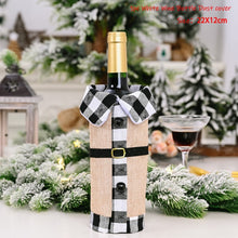 Load image into Gallery viewer, 2022 New Year Gift Xmas Santa Wine Bottle Dust Cover Noel Christmas Decorations for Home Natal Navidad 2021 Dinner Table Decor