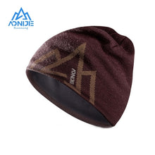 Load image into Gallery viewer, (FR) AONIJIE Winter Knitted Hats Snowboarding Cap Winter Windproof Thick Warm Running Outdoor Sports Ski Running Caps