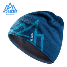 Load image into Gallery viewer, (FR) AONIJIE Winter Knitted Hats Snowboarding Cap Winter Windproof Thick Warm Running Outdoor Sports Ski Running Caps