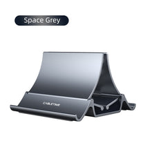 Load image into Gallery viewer, CABLETIME Vertical Laptop Stand Automatically Shrink Space-Saving Tablet Stand for MacBook Surface iPad Mobile Phone C418