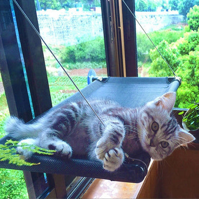 Cute Pet Hanging Beds Comfortable Sunny Seat Window Mount Bearing 20kg Cat Hammock Cat Pet Bed Detachable Shelf Seat Beds