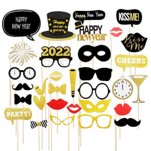 Load image into Gallery viewer, Happy New Year 2022 Foil Balloons 2021 Merry Christmas Eve Party Decorations For Home Ornaments Santa Claus Tree Xmas Snowman