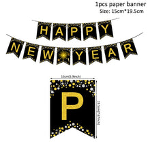 Load image into Gallery viewer, Happy New Year 2022 Foil Balloons 2021 Merry Christmas Eve Party Decorations For Home Ornaments Santa Claus Tree Xmas Snowman