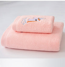 Load image into Gallery viewer, 1/2/3PCS Towel Set Cotton Unicorn Towel Bath Towel Cute Cartoon Thickened Face Shower Towel Set Soft Blue Pink 70x140cm