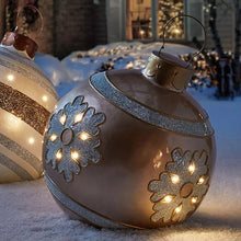 Load image into Gallery viewer, 60cm Christmas Balls Christmas Tree Decorations Outdoor Atmosphere PVC Inflatable Toys For Home Christmas Gift Ball Xmas