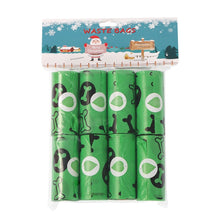 Load image into Gallery viewer, 8Rolls EPI Degradable Pet Garbage Bag Cat Dog Poo Waste Bags Dispenser Set Outdoor Home Cleaning Pick-Up Tool Eco Puppy Carriers