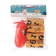 Load image into Gallery viewer, 8Rolls EPI Degradable Pet Garbage Bag Cat Dog Poo Waste Bags Dispenser Set Outdoor Home Cleaning Pick-Up Tool Eco Puppy Carriers
