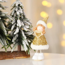 Load image into Gallery viewer, 2021 Christmas Angel Doll Merry Navidad Christmas Decorations for Home Cristmas Ornament Xmas Natal 2022 New Year Home Decor