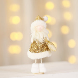 2021 Christmas Angel Doll Merry Navidad Christmas Decorations for Home Cristmas Ornament Xmas Natal 2022 New Year Home Decor