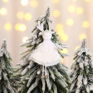 2021 Christmas Angel Doll Merry Navidad Christmas Decorations for Home Cristmas Ornament Xmas Natal 2022 New Year Home Decor