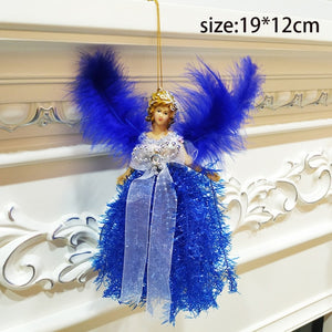 2021 Christmas Angel Doll Merry Navidad Christmas Decorations for Home Cristmas Ornament Xmas Natal 2022 New Year Home Decor