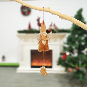 2021 Christmas Angel Doll Merry Navidad Christmas Decorations for Home Cristmas Ornament Xmas Natal 2022 New Year Home Decor