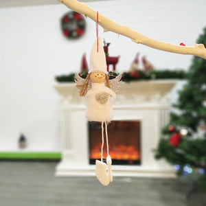 2021 Christmas Angel Doll Merry Navidad Christmas Decorations for Home Cristmas Ornament Xmas Natal 2022 New Year Home Decor