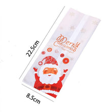 Load image into Gallery viewer, 25pcs Santa Christmas Gift Bags Candy Drawstring Bag Merry Christmas Decorations for Home Presents New Year Party Navidad 20201