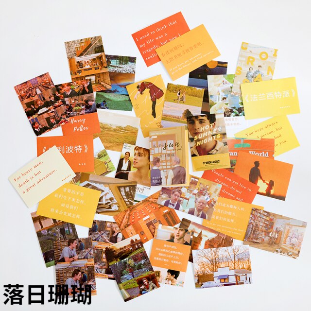 50pcs Aesthetic Stickers Sticky Notes Memo Pad Korean Stationery School Supplies Journaling Stationery Sticker Pack Journal