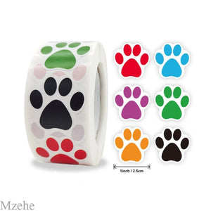 50-500pcs 1inch Round Cartoon Toys Animal stickers for kids Teacher Reward Encourage Sticker Office Stationery for children
