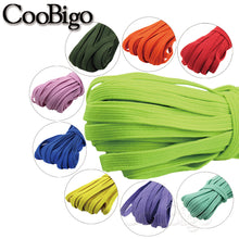 Load image into Gallery viewer, 1 Meter 6mm Elastic Ribbon Elastic Band Flat Rubber Band for Webbing Tapes Waist Shoelace Belt Garment Trim Sewing