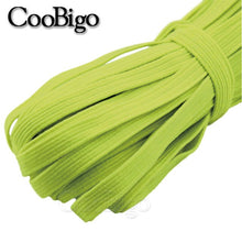 Load image into Gallery viewer, 1 Meter 6mm Elastic Ribbon Elastic Band Flat Rubber Band for Webbing Tapes Waist Shoelace Belt Garment Trim Sewing