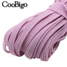 Load image into Gallery viewer, 1 Meter 6mm Elastic Ribbon Elastic Band Flat Rubber Band for Webbing Tapes Waist Shoelace Belt Garment Trim Sewing
