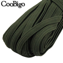 Load image into Gallery viewer, 1 Meter 6mm Elastic Ribbon Elastic Band Flat Rubber Band for Webbing Tapes Waist Shoelace Belt Garment Trim Sewing