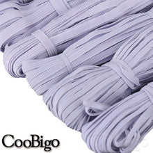 Load image into Gallery viewer, 1 Meter 6mm Elastic Ribbon Elastic Band Flat Rubber Band for Webbing Tapes Waist Shoelace Belt Garment Trim Sewing