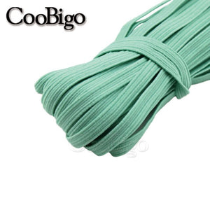1 Meter 6mm Elastic Ribbon Elastic Band Flat Rubber Band for Webbing Tapes Waist Shoelace Belt Garment Trim Sewing