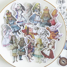 Load image into Gallery viewer, 40 pcs/1lot kawaii Stationery Stickers Alice Diary Planner junk journal Decorative Scrapbooking DIY Craft Stickers
