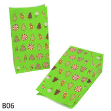 Load image into Gallery viewer, 10pc Merry Christmas Gift Bag Santa Claus Snowman Christmas Paper Candy Bag Birthday Wedding Party Decoration Christmas Ornament