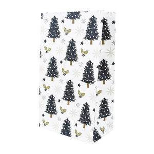 10pc Merry Christmas Gift Bag Santa Claus Snowman Christmas Paper Candy Bag Birthday Wedding Party Decoration Christmas Ornament