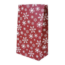 Load image into Gallery viewer, 10pc Merry Christmas Gift Bag Santa Claus Snowman Christmas Paper Candy Bag Birthday Wedding Party Decoration Christmas Ornament
