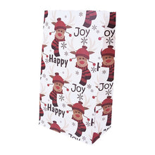 Load image into Gallery viewer, 10pc Merry Christmas Gift Bag Santa Claus Snowman Christmas Paper Candy Bag Birthday Wedding Party Decoration Christmas Ornament