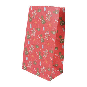 10pc Merry Christmas Gift Bag Santa Claus Snowman Christmas Paper Candy Bag Birthday Wedding Party Decoration Christmas Ornament