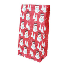 Load image into Gallery viewer, 10pc Merry Christmas Gift Bag Santa Claus Snowman Christmas Paper Candy Bag Birthday Wedding Party Decoration Christmas Ornament