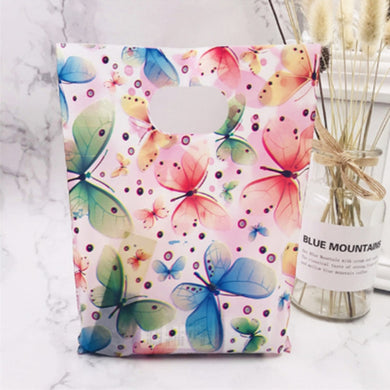 100Pcs Cute Cartoon Gifts Bags Christmas Cookie Packaging Self-adhesive Plastic Bags For Biscuits Birthday Candy Cake Package