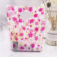 Load image into Gallery viewer, 100Pcs Cute Cartoon Gifts Bags Christmas Cookie Packaging Self-adhesive Plastic Bags For Biscuits Birthday Candy Cake Package