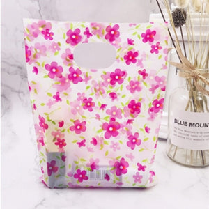100Pcs Cute Cartoon Gifts Bags Christmas Cookie Packaging Self-adhesive Plastic Bags For Biscuits Birthday Candy Cake Package
