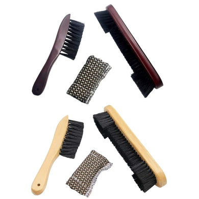 Billiards Pool Table Brush with Billiard Cue Shaft Slicker Snooker Cloth Cleaner