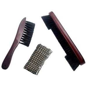 Billiards Pool Table Brush with Billiard Cue Shaft Slicker Snooker Cloth Cleaner