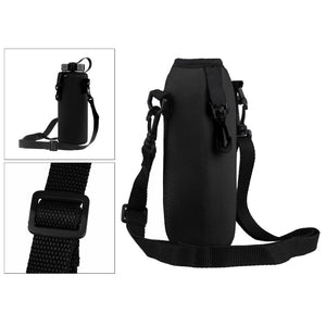 750ml Neoprene Water Bottle Carrier, Insulated Water Bottle Holder Bag Case